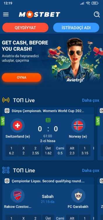 Mostbet Azərbaycan tətbiqinin icmalı Android APK iPhone yükləmə A